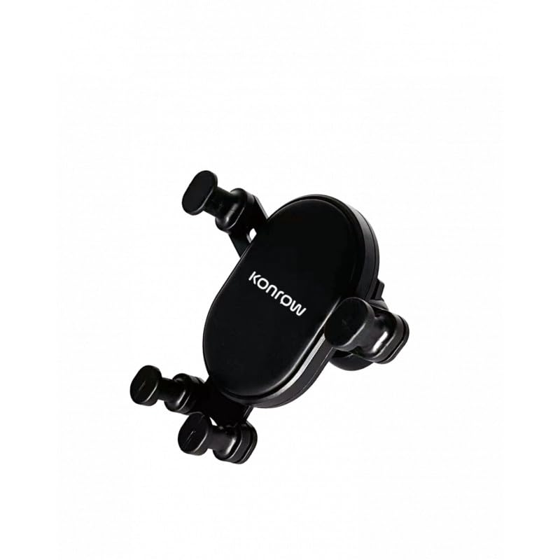Konrow KSCAR - Support Voiture (360°, Noir) - Emballage Original