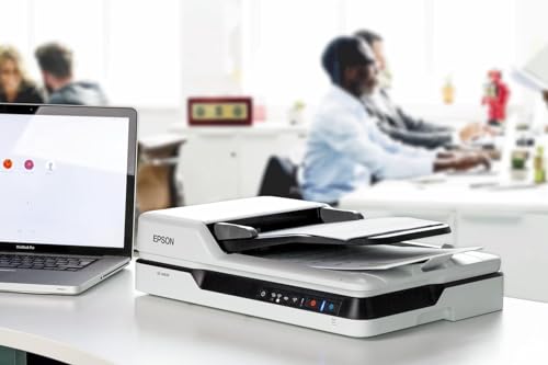 EPSON WorkForce DS-1660W Document scanner Duplex A4 1200x1200dpi 25ppm ADF 50sheets 1500scans/d USB 3.0 Wi-Fi