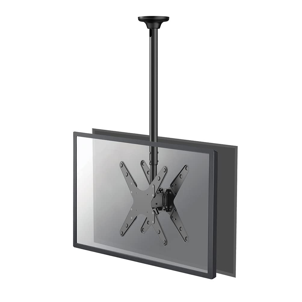 NEOMOUNTS FPMA-C340DBLACK Support de plafond pour écran de 32-75p - h 106-156 cm