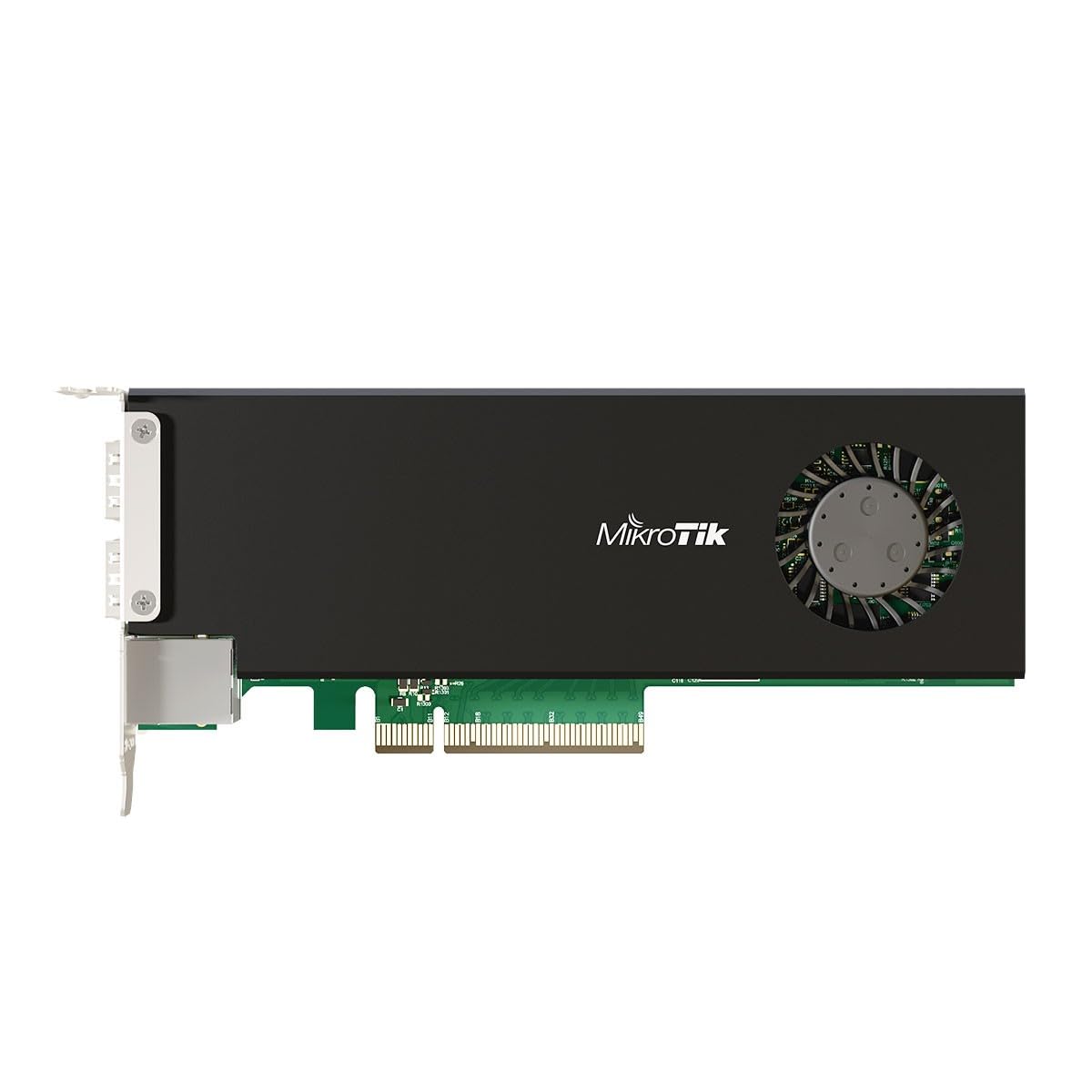 MikroTik Cloud Core Router 2004-1G-2XS-PCIe, Network Interface Card, 2x 25G SFP, RouterOS L6