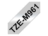 BROTHER P-TOUCH TZE-222 rouge sur blanc 9mm