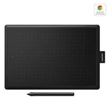WACOM Tablette graphique One by Wacom à crayon - USB - Noir, Rouge