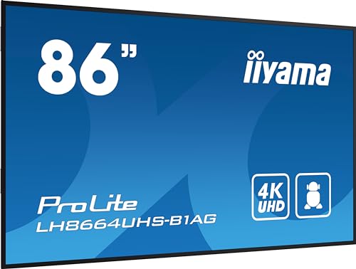 IIYAMA- Afficheur professionnel 86" LH8664UHS-B1AG