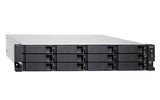 QNAP TS-1283XU-RP-E2124-8G 12-Bay NAS E-2124 8Go DDR4 12x2.5p/3.5p SATA HDD/SSD 4 GigaLan 2x10GbE SFP