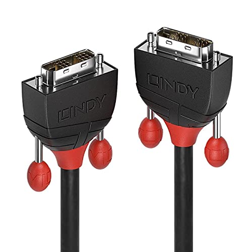 LINDY DVI-D Single Link Cable Black Line 5m