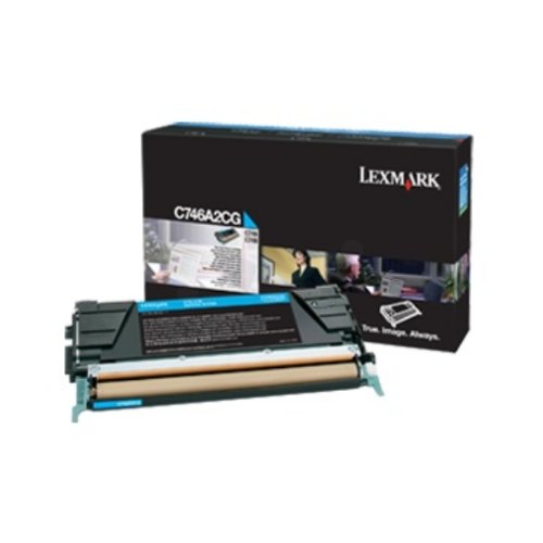 Toner LEXMARK C746A3CG C746, C748 - Cyan