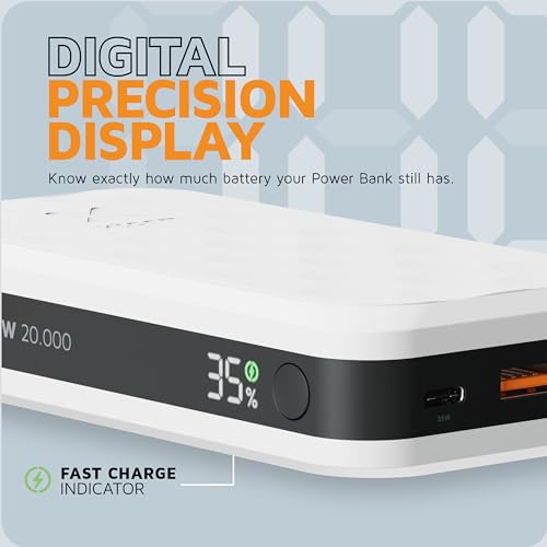 XTORM Batterie externe Fuel 35W 20000 mAh blanche