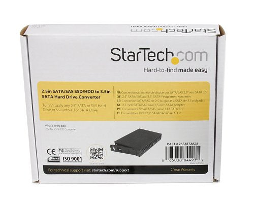 2.5 SATA/SAS/SSD to 3.5 HDD Converter