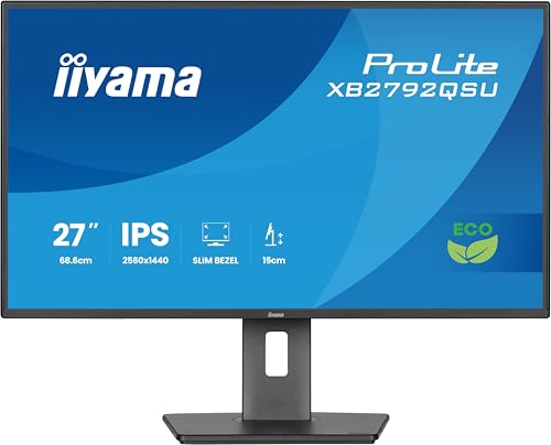 iiyama XB2792QSU-B1 27" Business QHD IPS