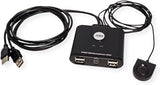 ATEN US224 Hub 4 ports USB 2.0 commutables vers 2 PC/MAC