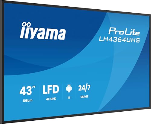 43" 3840x2160 UHD VA Haze 25% 500cd