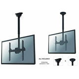 NEOMOUNTS NM-C440BLACK Support de plafond pour écran 32-60p - h 56-91 cm
