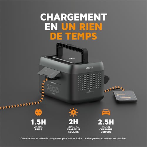 XTORM Station de puissance 300W portable