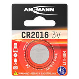 ANSMANN Piles lithium 5020082 CR2016 blister de 1