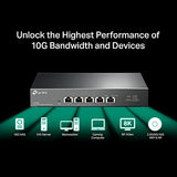 TPLINK TL-SX105 Switch 5 Ports Multi-Gigabit 100 / 1G / 2,5G / 5G / 10G