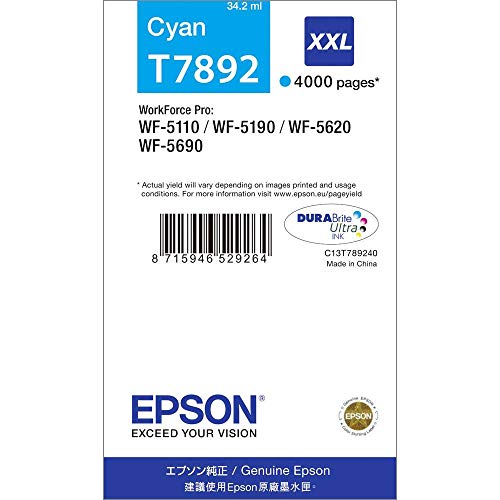Cartouche EPSON C13T789340 T7893 - Magenta