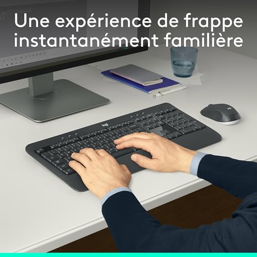 LOGITECH MK540 ADVANCED Wireless Keyboard and Mouse Combo - FRA - CENTRAL