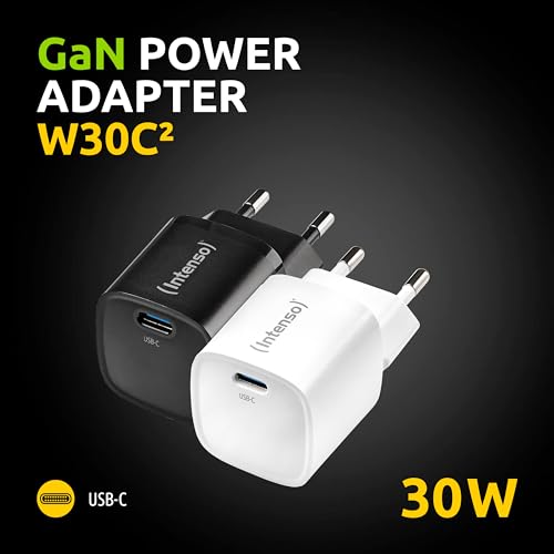 INTENSO CHARGEUR SECTEUR USB TYPE C 30 W GaN - BLANC