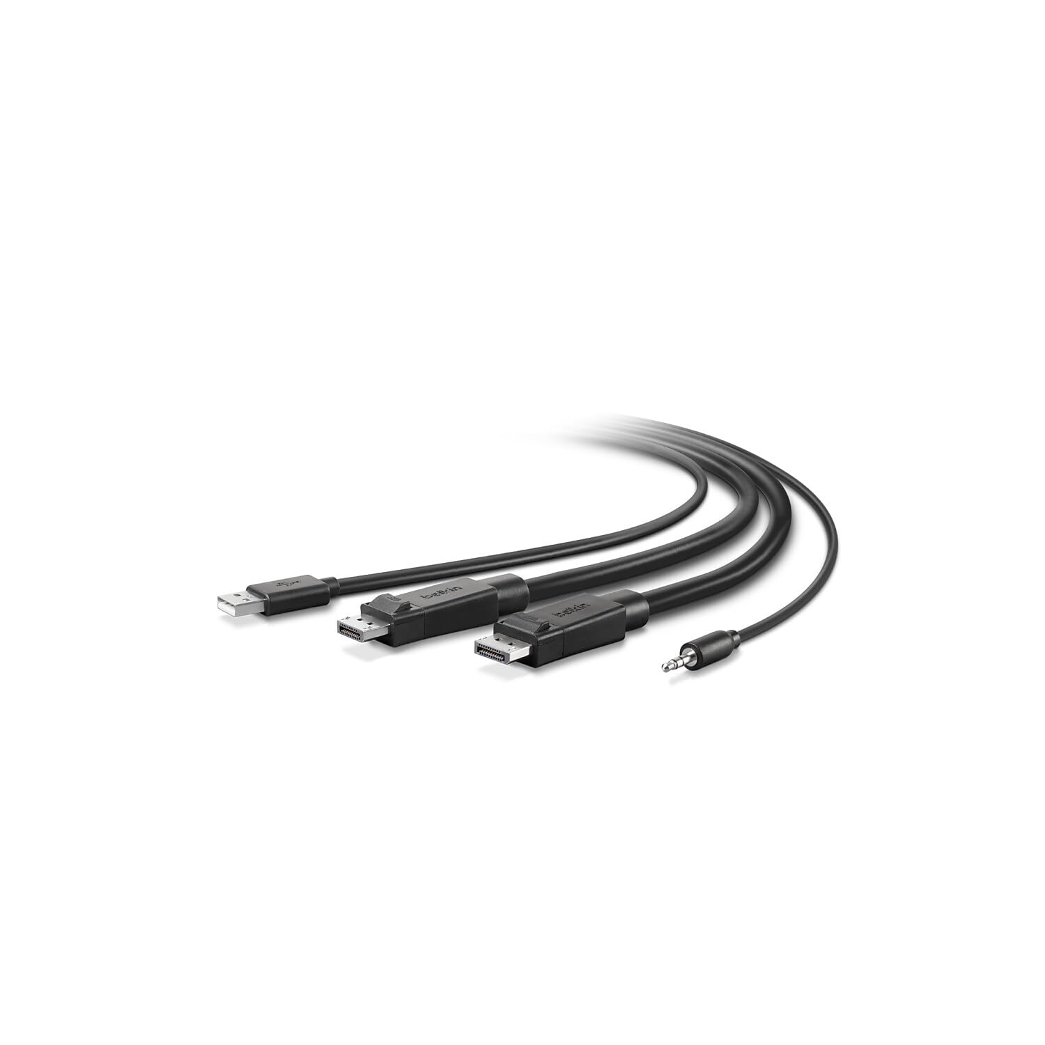 TAA Dual-Head DP to DP KVM Combo