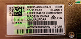 CISCO QSFP 40GBASE-LR4 Trnscvr Mod. LC. 10km. Enterprise-Class