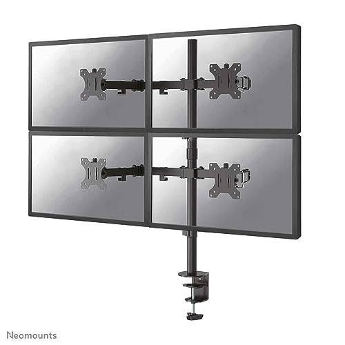 NEOMOUNTS FPMA-D550D4BLACK Support décran à fixer 13-32p