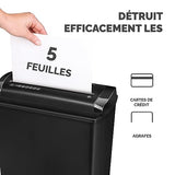 FELLOWES Destructeur Coupe Droite Powershred® P-25S