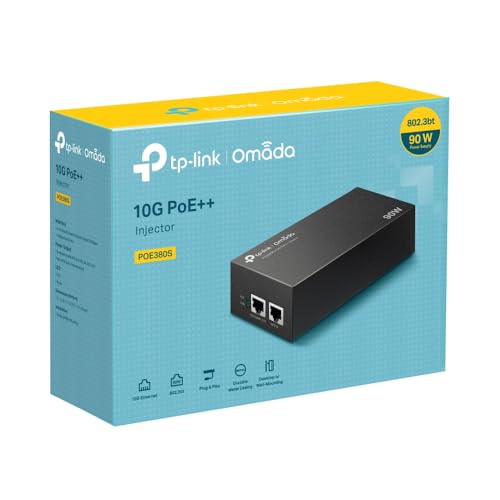 TP-Link Omada POE380S adaptateur et injecteur PoE 10 Gigabit Ethernet