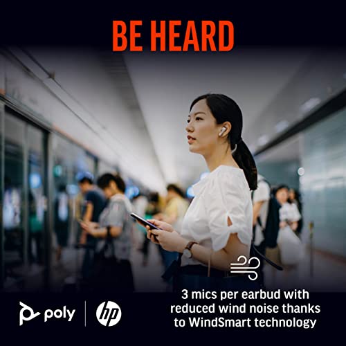 POLY Voyager Free 60+ Teams écouteurs BlueTooth Blanc USB-C