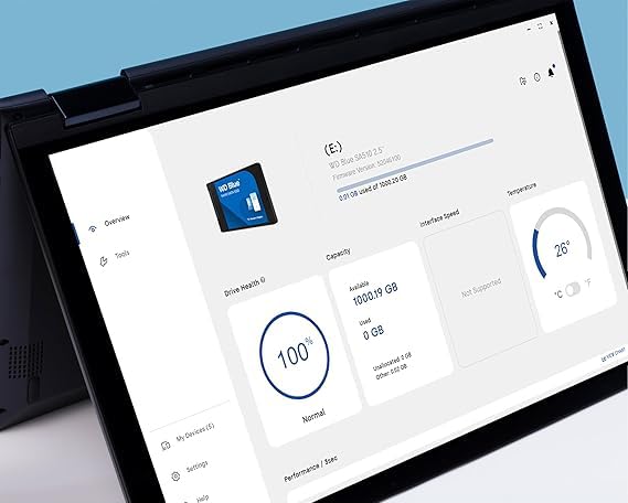WD Blue SA510 SSD 1To SATA III 6Gb/s cased 2.5p 7mm internal single-packed POWERED BY SANDISK
