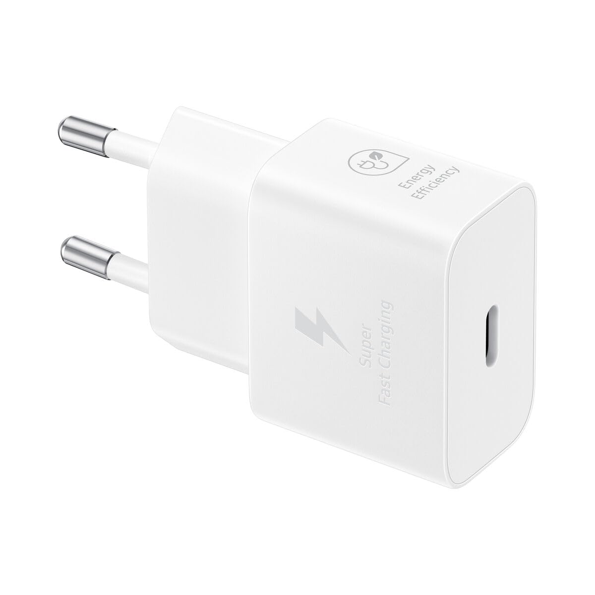 SAMSUNG fast charger USB-C 25W without data cable white