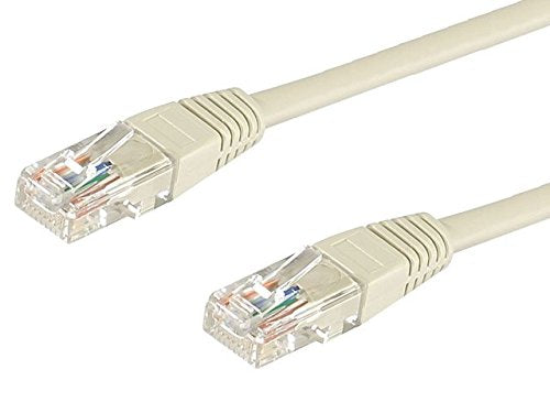 Cordon RJ45 catégorie 5e U/UTP gris CCA - 1 m