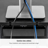 FELLOWES Graphite Monitor Stand Premium Plus (P)