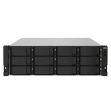 QNAP TS-1232PXU-RP-4G 12-Bay rackmount NAS AL324 4Go DDR4 UDIMM RAM SATA 6Gb/s 2x 10GbE SFP+ 2x 2.5GbE 1x PCIe Gen2 x2 slot 250W