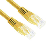 Cordon RJ45 catégorie 5e F/UTP snagless jaune - 0,3 m