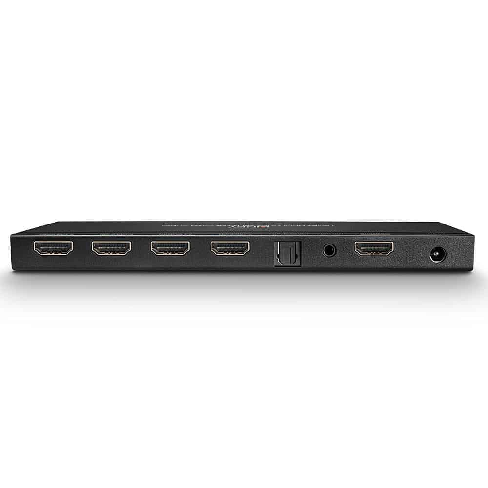 LINDY 4 Port HDMI 2.0 4K60 Splitter - 18GBit/s HDMI 2.0 with Audio