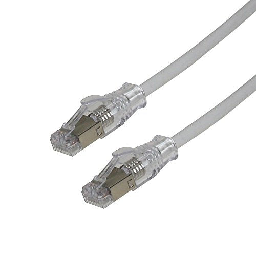 Cordon RJ45 catégorie 6 S/FTP LSOH snagless gris - 0,5 m
