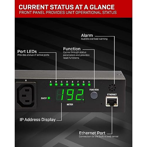 LINDY IPowerControl Classic 8 switchable via LAN or WAN