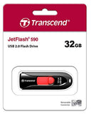 TRANSCEND 32Go Clé USB 2.0 - Noir