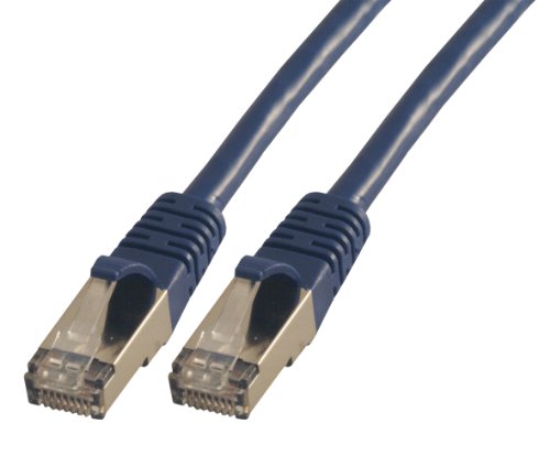 MCL FTP6-1M/B - Câble CAT 6 RJ45 F/UTP - 1m Bleu
