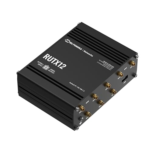 TELTONIKA NETWORKS RUTX12 DUAL SIM 4G/LTE router