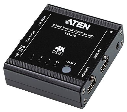 3-Port True 4K HDMI Switch