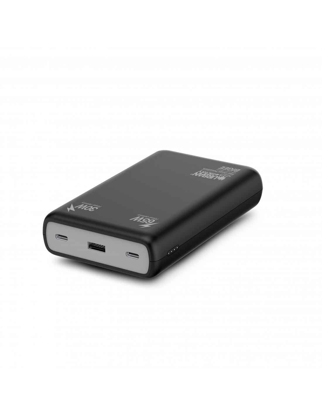 URBAN FACTORY Bigee Power USB-C Battery 20000mAh 65W for Notebook