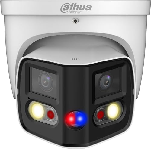 Dahua IPC-PDW3849-A180-E2-AS-PV-0280B Caméra double 4MP Full Color, 2.8mm, IR 25m, IVS, SMD, PoE, IP67