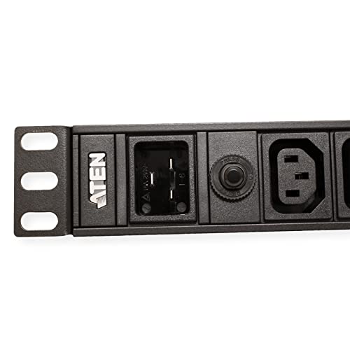 ATEN PE0212G unité de distribution d'énergie 12 sortie(s) CA 1U Noir