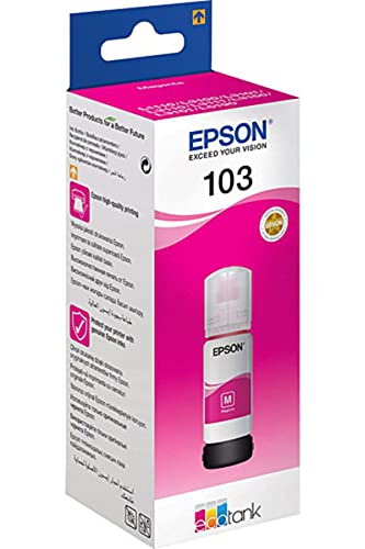 EPSON 1LB 103 EcoTank Magenta ink bottle local