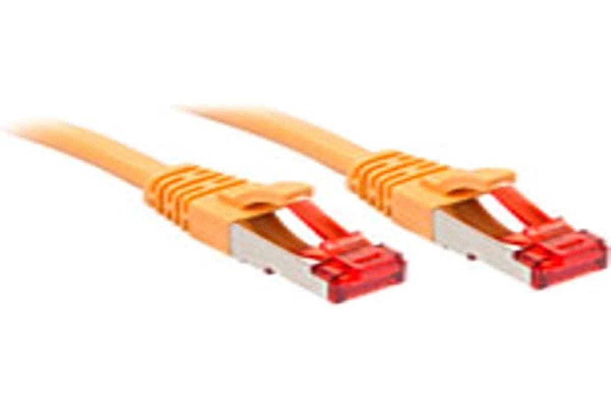 LINDY Cat.6 S/FTP Cable yellow 1m Patchcable