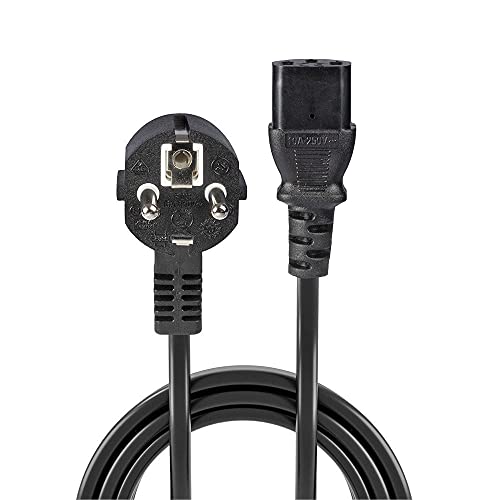 LINDY 3m IEC-Power Cable Schuko to C13