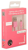 URBAN FACTORY CABLE LIGHTNING MFI 1M ROSE BOITE