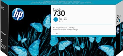HP 730 300 ml Cyan Ink Cartridge