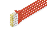DIGITUS Câble de brassage CAT 6A S/FTP - 0,5 m - Cat6a - S/FTP (S-STP) - RJ-45 - RJ-45